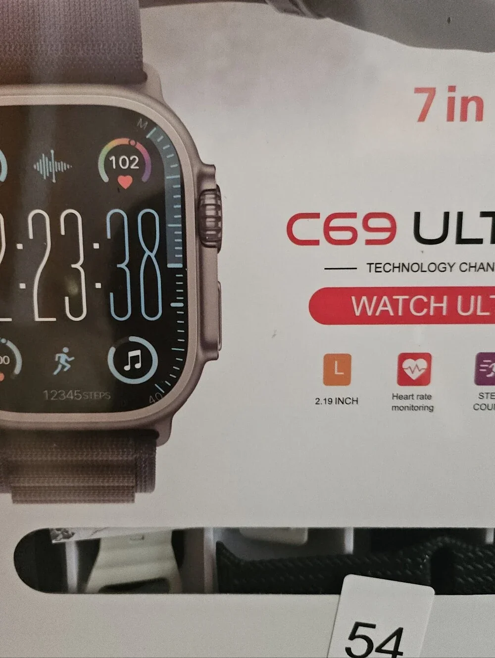 Ultra Smartwatch - Rose Pink